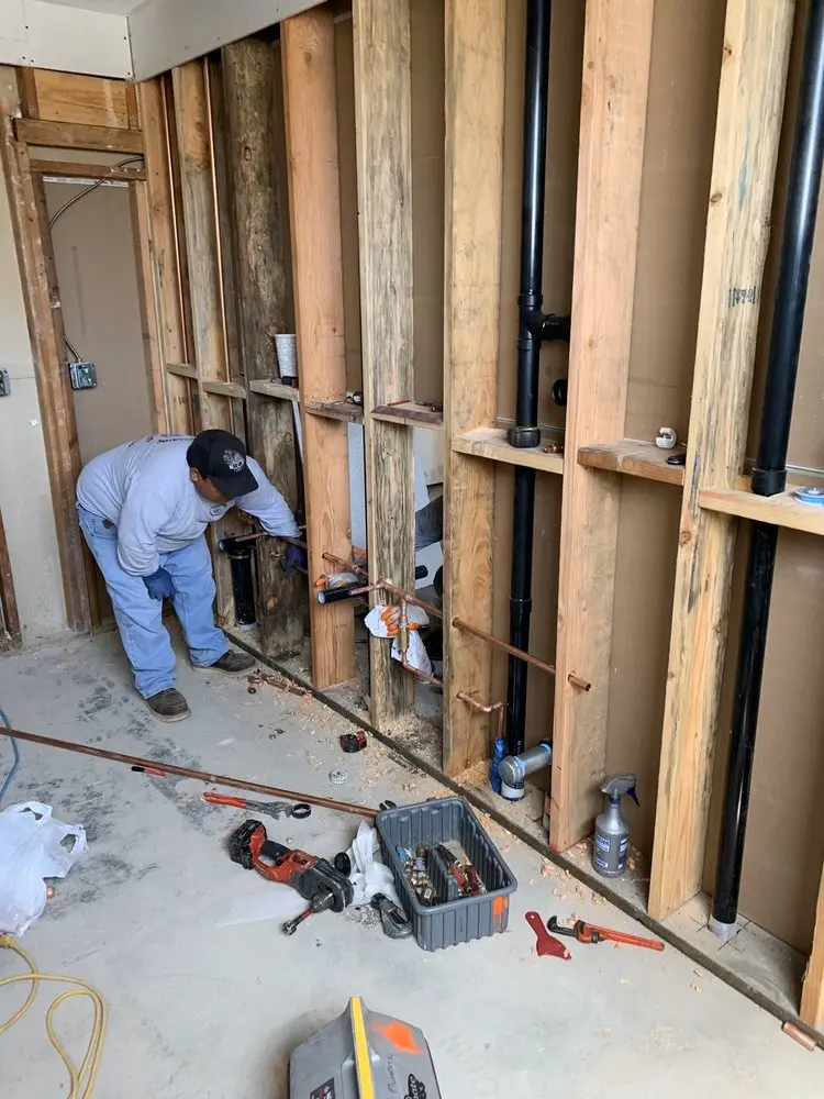 Commercial rough-in plumbing for Commercial Plumbing in Chapel View Estates